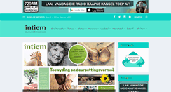 Desktop Screenshot of intiem.co.za